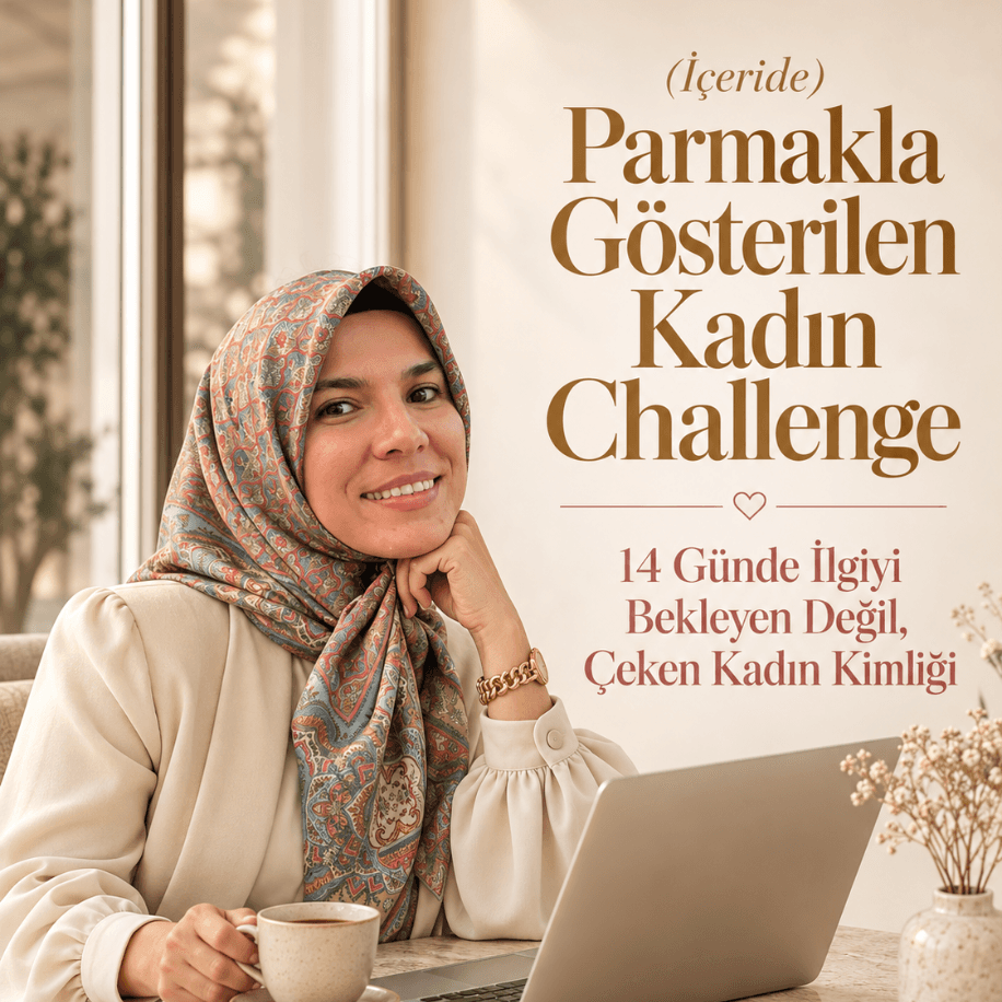 (İçeride) Parmakla Gösterilen Kadın Challenge — 14 Günde İlgiyi Bekleyen Değil, Çeken Kadın Kimliği